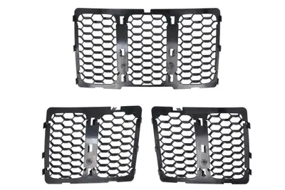 Grila radiator interior potrivit JEEP GRAND CHEROKEE IV WK2 2013-2016 - (comb, LAREDO/LIMITED/OVERLAND, crom)