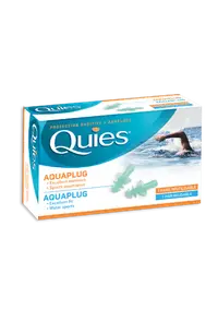 Dopuri din silicon Aquaplug, 1 pereche, Quies