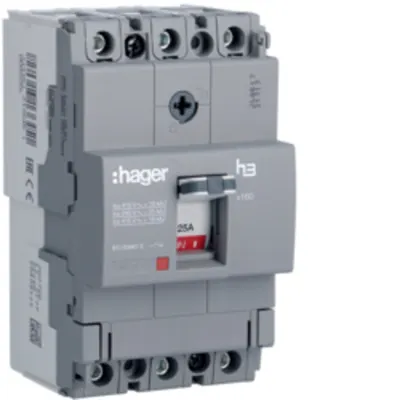 Disjunctor general x160 3P 18kA 25A