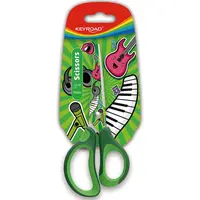 Foarfeca scolara, 15cm, desene, culori asortate, Keyroad KR971675