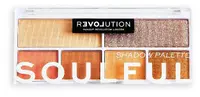 Relove by Revolution Paletă de farduri de ochi Play Love, Soulful, 6 culori