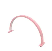 Lampa semiluna pentru masa 36w, 58cm diametru | roz | LED