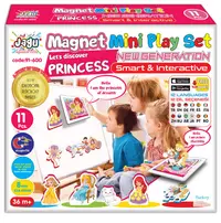 Jagu Set - Jucării magnetice vorbitoare, prințese, 11 piese