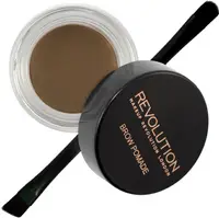 Makeup Revolution Pomadă pentru sprâncene, Medium Brown, 2.5 g