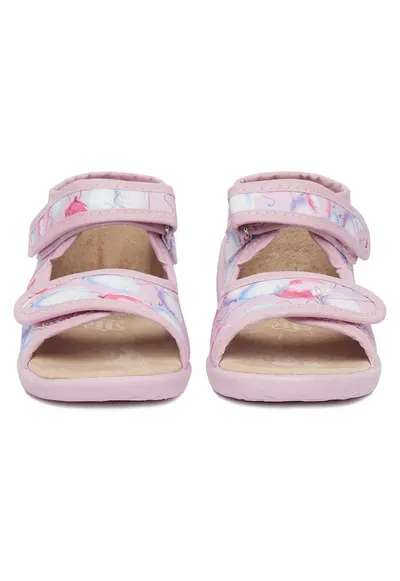 Sandale Fete - textil - multicolor