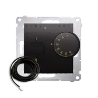 Termostat cu senzor exterior, setul contine senzorul, 16 (2) A, 230V ~, antracit metalic
