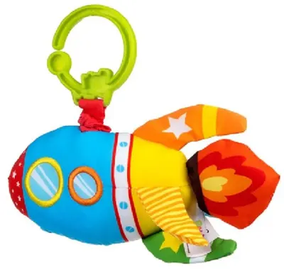 Jucărie muzicală pentru copii pentru cărucior Bali Bazoo - Rocket
