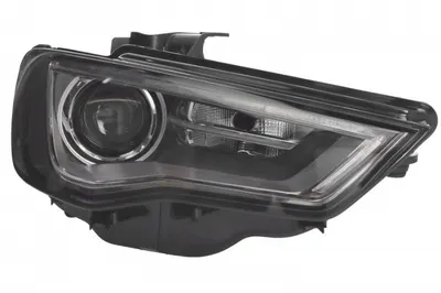 Far Dreapta (D3S LED PWY24W, electric, cu motor, culoare insert: gri) potrivit AUDI A3