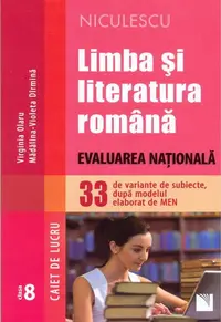 Limba și literatura română. Evaluarea Națională. 33 de variante de subiecte, după modelul elaborat de MEN. Caiet de lucru - Paperback brosat