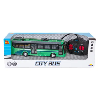 Troleibuz cu lumini si telecomanda, Suncon, City Bus, 1:32