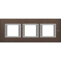 Rama dreptunghiulara Axolute aluminiu anodizat 2+2+2 module orizontal - Bronz