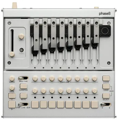 Sintetizator acustic Korg - Phase 8, programabil, argintiu