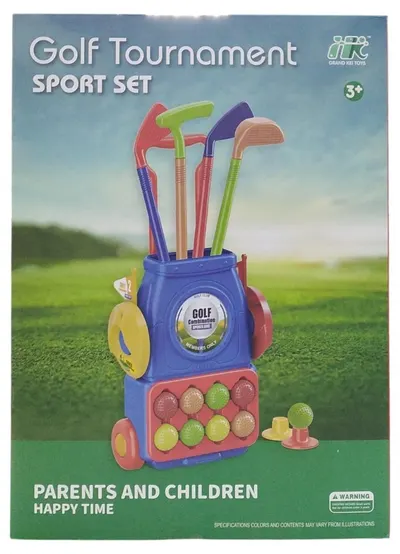 Set de golf pentru copii Raya Toys - Set sport Turneul de golf
