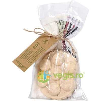 Set pentru Masaj Anti-celulitic (Sapun cu Frunze de Maslin + Manusa Exfolianta) 135g