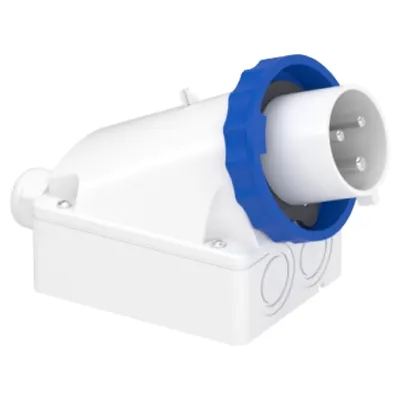 Fisa Industriala Mureva, 32 A, 2P + E, 200, 250 V Ac, Ip67