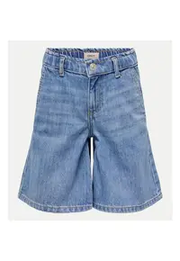 Pantaloni scurti din denim fete 15341488 - Bumbac - Albastru - Albastru