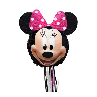 Pinata pentru petreceri, model Minnie Mouse, Amscan, 43x45.5x10.5 cm