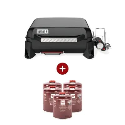 Gratar pe gaz Weber Slate GP 43 + 5 Rezerve gaz
