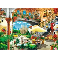Puzzle 2000 piese - Vedere din Barcelona