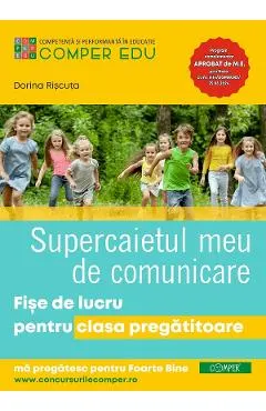 Supercaietul meu de comunicare - Clasa pregatitoare - Fise de lucru