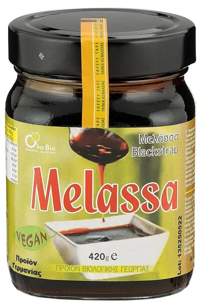 Melasă organică Blackstrap, 420 g, Biosvyat