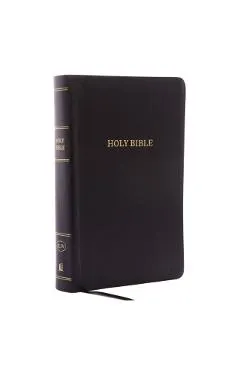 KJV, Reference Bible, Personal Size Giant Print, Bonded Leather, Black, Red Letter Edition
