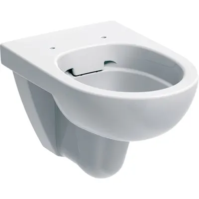 Vas wc rimless suspendat alb, Geberit Selnova, cu spalare verticala