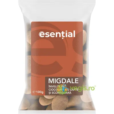 Migdale Invelite in Ciocolata cu Lapte si Scortisoara 100g
