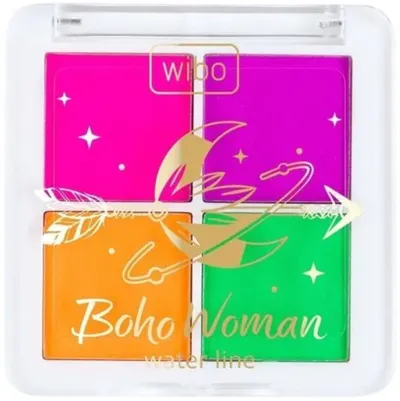 Wibo Boho Woman Paleta de creion de ochi, 4 culori