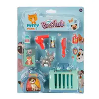 Set de joaca cu animalut de companie si accesorii, Puffy Friends, Pet Club