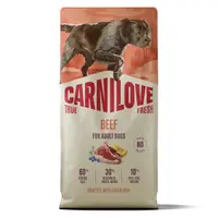 Carnilove True Fresh Dog Dry Beef Adult All Breeds 12 kg