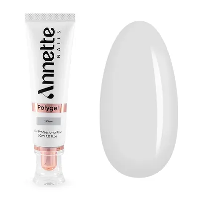 Polygel Annette Nails PG-01 - Cover 1 - Clear, 30 ml
