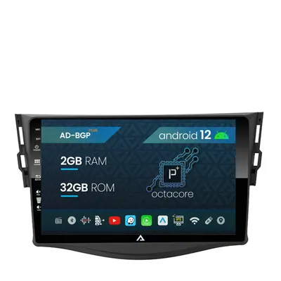 Navigatie Toyota RAV4 (2006-2013), Android, P-Octacore 2GB RAM + 32GB ROM, 9 Inch - AD-BGP9002+AD-BGRKIT096