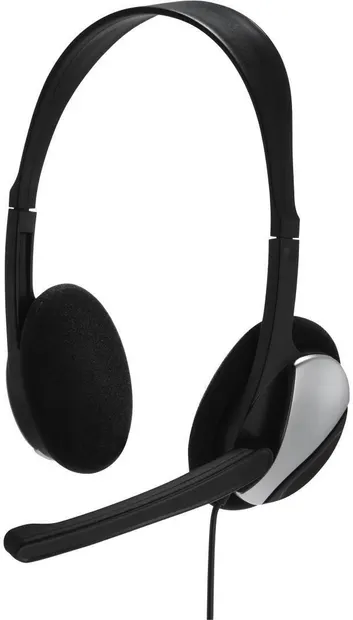 Căști cu microfon Hama - Essential HS-P100, negru