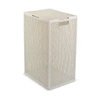 Coș de rufe crem din plastic reciclat 60 l Kaya – Curver