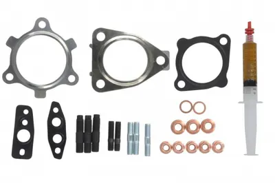 Set montaj turbocompresor (cu garnituri) potrivit TOYOTA FORTUNER, HILUX, HILUX VII, LAND CRUISER, LAND CRUISER 90, LAND CRUISER PRADO 3.0D 02.00