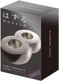 Puzzle logic metalic Hanayama - Cast Puzzle Infinity Huzzle