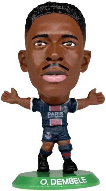 Figurină Creative Toys Sports: Soccerstarz - Paris St Germain Ousmane Dembele Home Kit, 5 cm