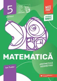 Matematică. Aritmetică, algebră, geometrie. Caiet de lucru. Clasa a V-a. Inițiere. Partea I - Paperback brosat - Ion Tudor