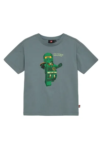 Tricou baieti 12011457 - Bumbac organic - Verde - Verde