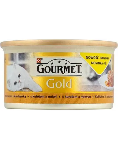 GOURMET Gold Savoury Cake Pui și Morcovi 85 g