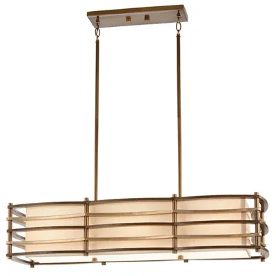 Corp de iluminat suspendat, lustra Moxie 3 Light Island Chandelier