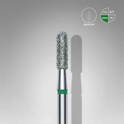 Capat freza diamant Staleks Expert cilindric rotunjit dura 2.3 mm - 416