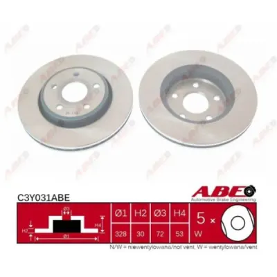 Disc frana ABE C3Y031ABE