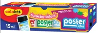 Vopsele tempera Colokit - 6 culori într-un borcan