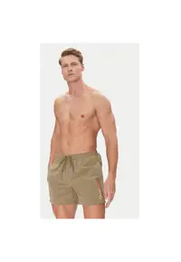Pantaloni scurti de baie barbati EQYJV04141 - Poliester - Kaki - Kaki
