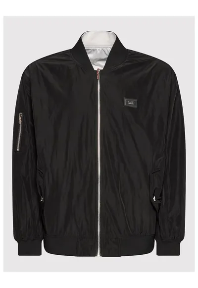 Jacheta bomber barbati - 209846195 - Poliester - Negru - Negru