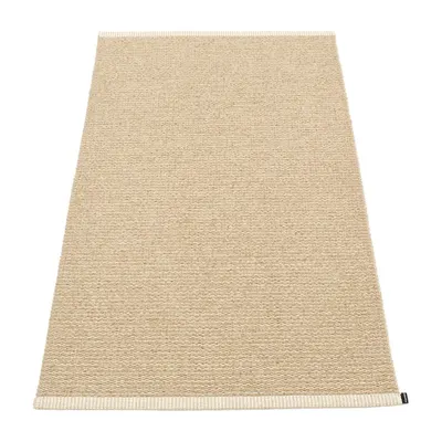 Covor pentru exterior și interior bej 85x160 cm Mono Light Nougat – Pappelina