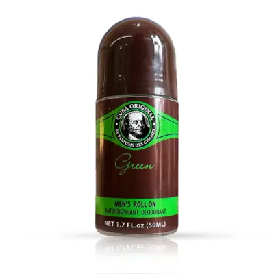 Deodorant Roll on - CUBA - pentru barbati - Green - 50 ml