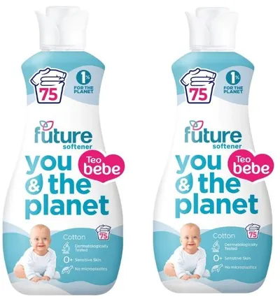 Balsam de rufe Future baby - Bumbac, 2 x 1,5 l